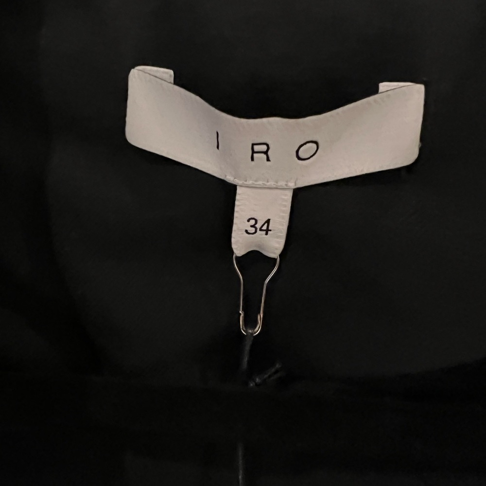 NWT IRO black trench coat. Size 34 - Picture 3 of 3